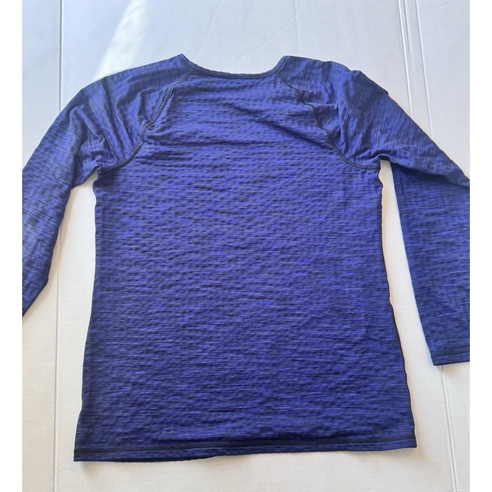 Duluth First Instinct Long Sleeve Purple sz large Base Layer Top - Picture 9 of 10